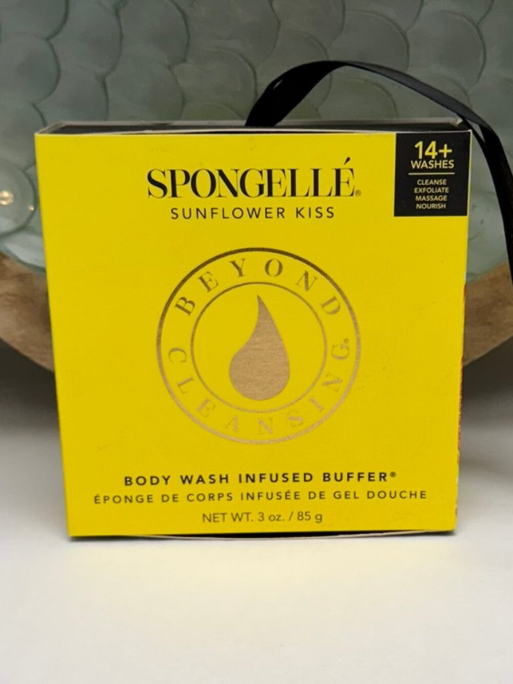 Spongelle Sunflower Kiss Body Wash Infused Buffer NWT